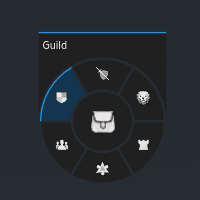 Dialog selection virtual menu